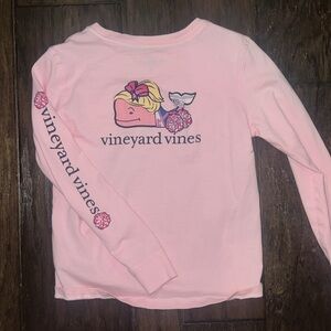Vineyard Vines cheer long sleeve xs 5-6 girls